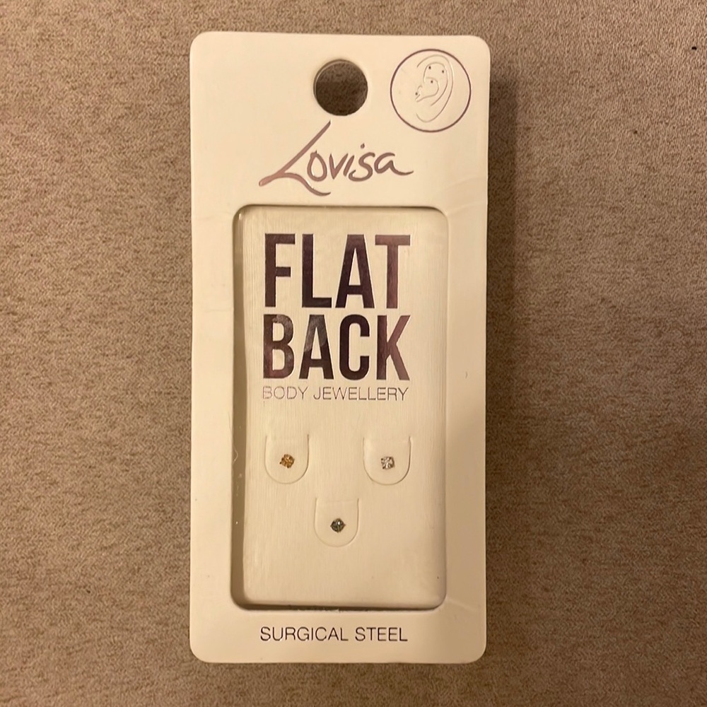 Louisa Flat Back Body Jewelry